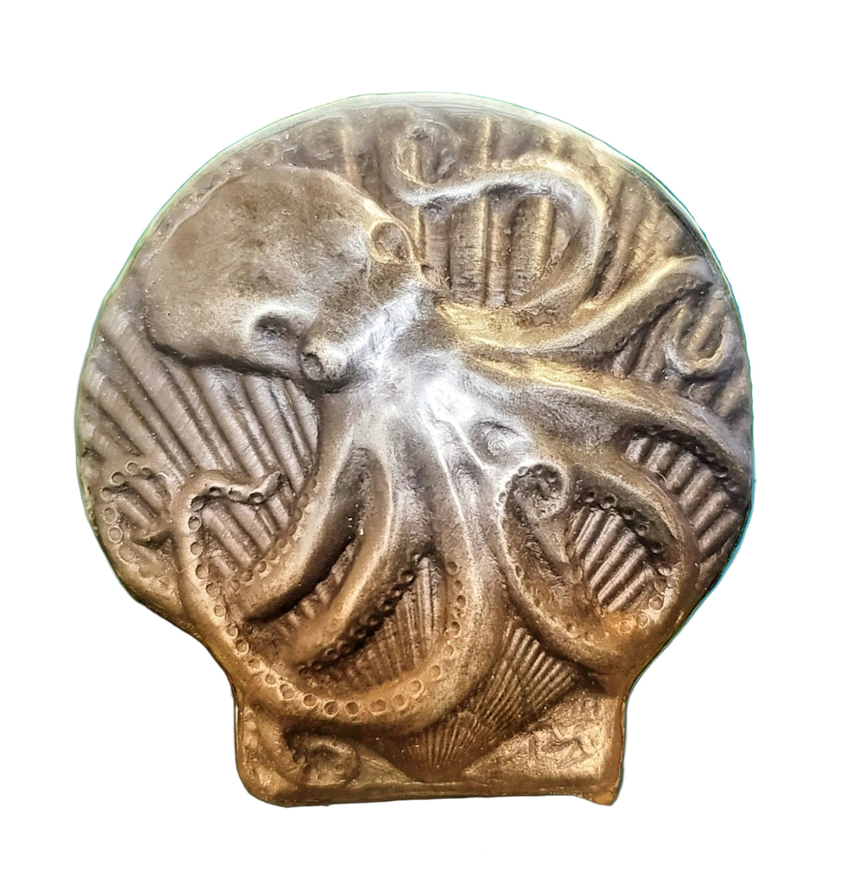 Handcrafted Octopus and Scallop chocolate bar made in Bozeman, Montana