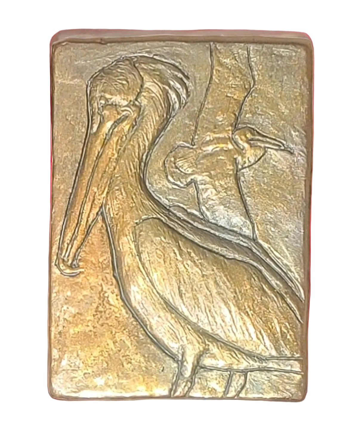 Handcrafted Pelican bird chocolate bar made in Bozeman, Montana