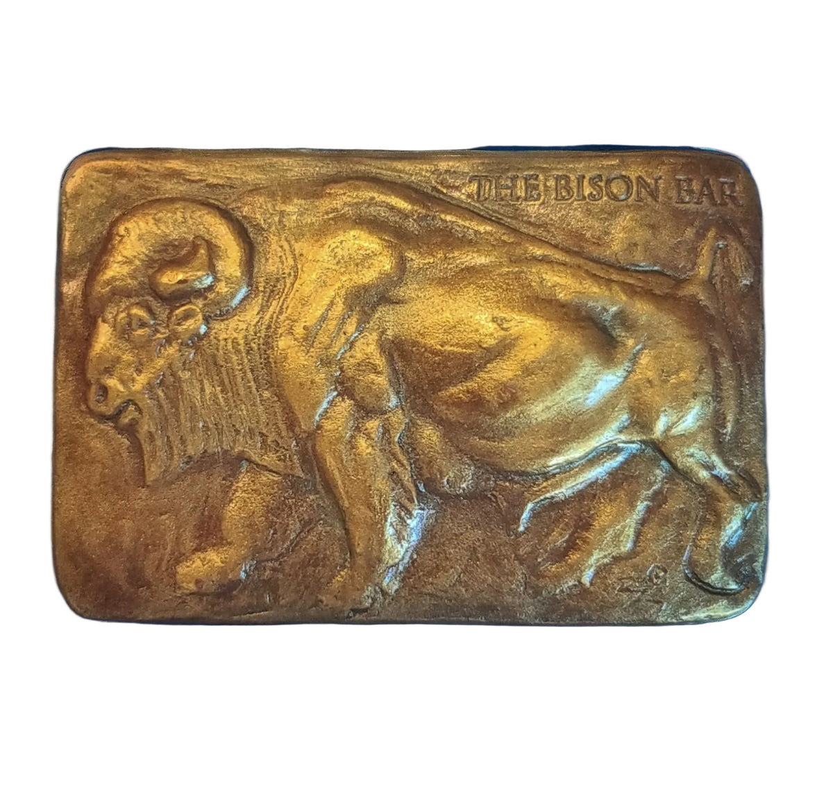 Handcrafted Bison Buffalo chocolate bar made in Bozeman, Montana