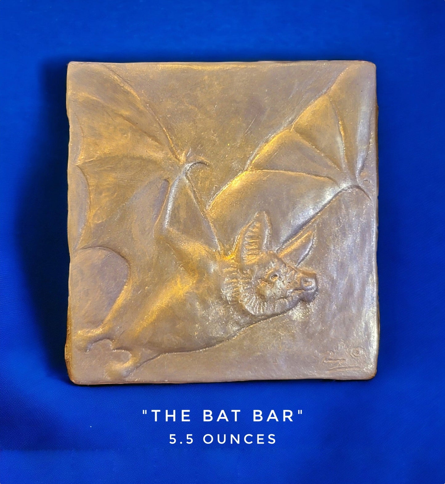 Handcrafted Bat chocolate bar made in Bozeman, Montana