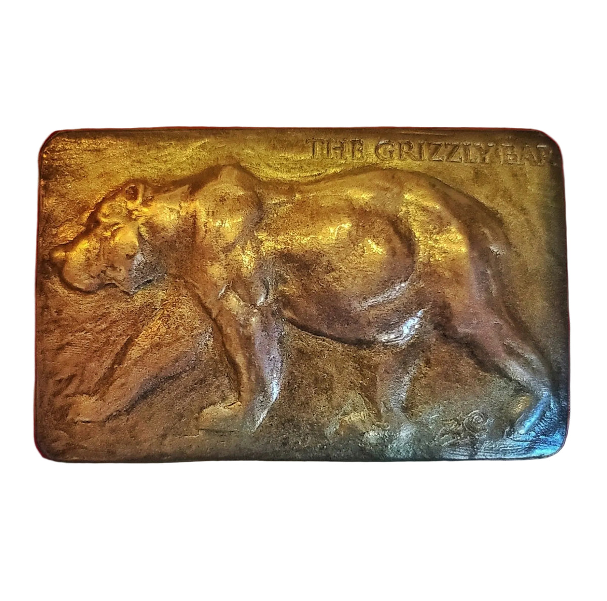 Handcrafted Grizzly Bear chocolate bar made in Bozeman, Montana