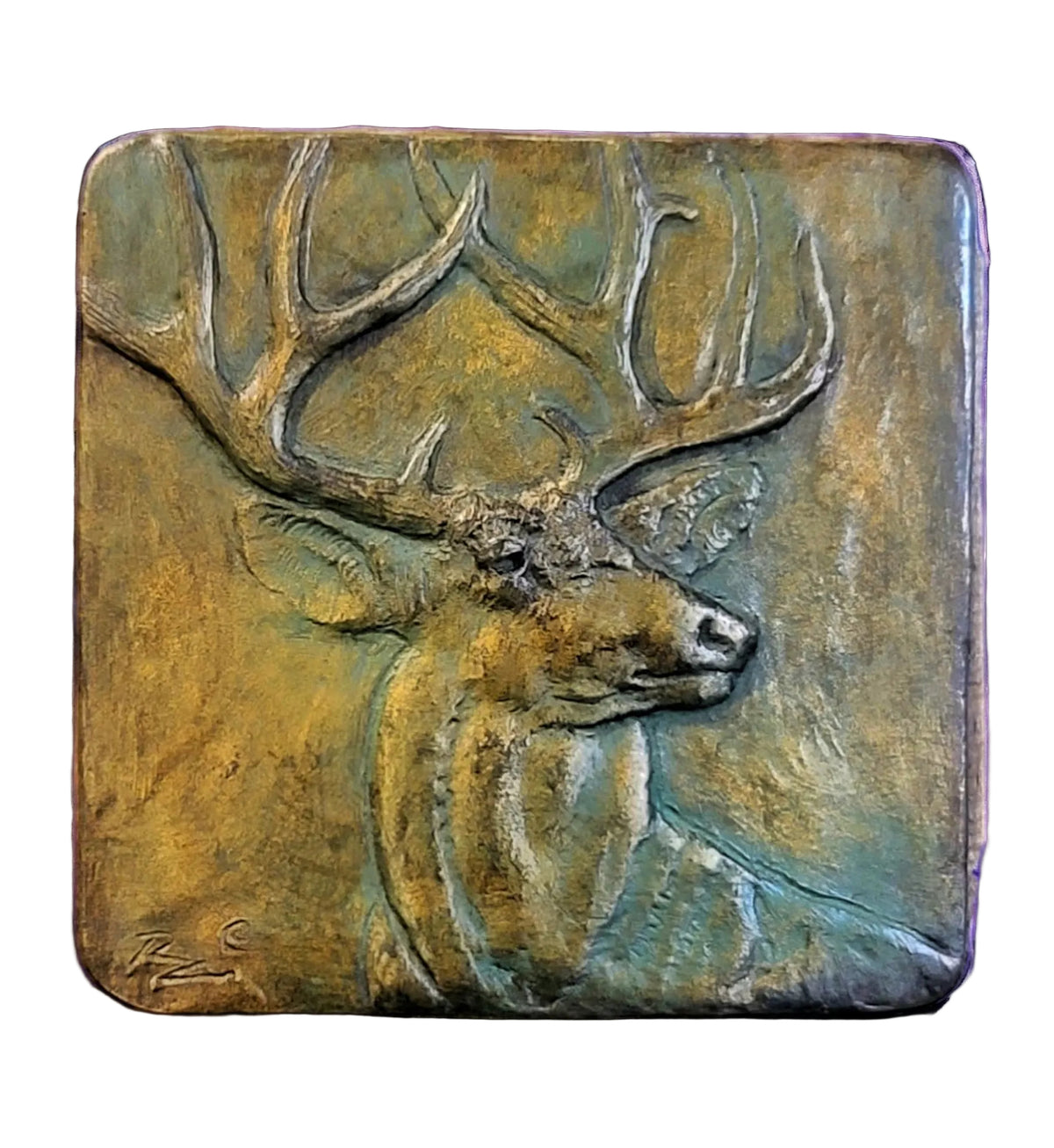 Handcrafted Mule Buck Deer chocolate bar made in Bozeman, Montana