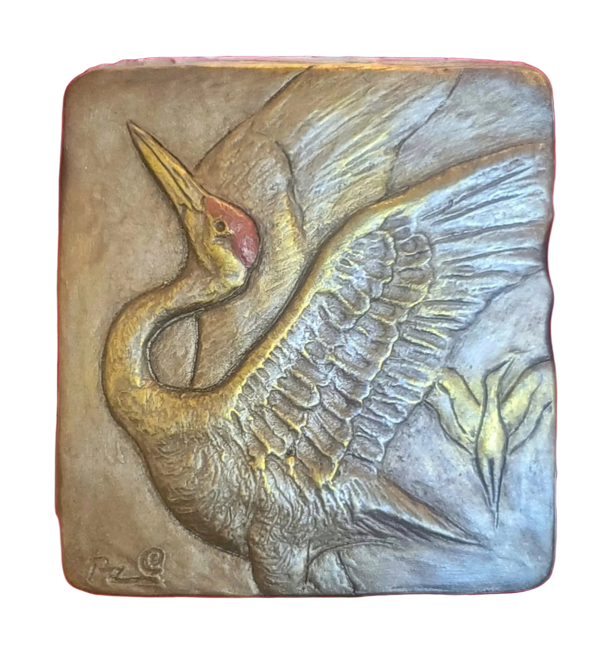 Handcrafted Sandhill Crane Bird chocolate bar made in Bozeman, Montana