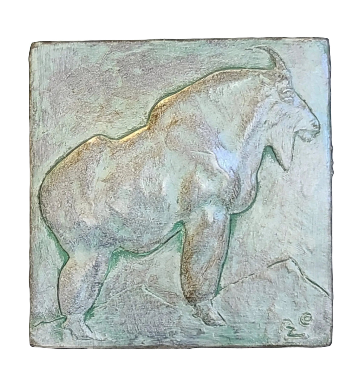 Handcrafted Mountain Goat chocolate bar made in Bozeman, Montana