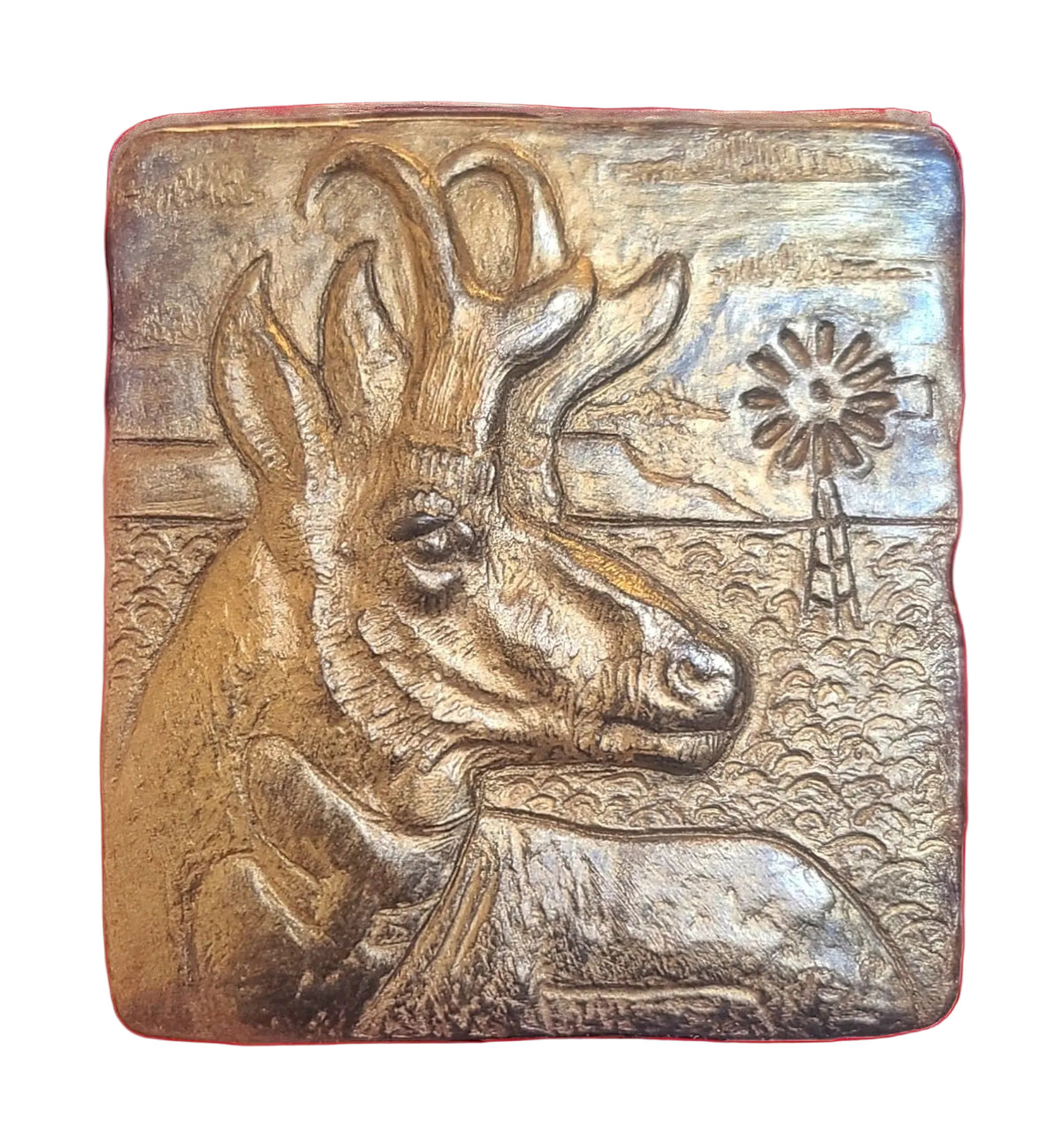 Handcrafted Pronghorn chocolate bar made in Bozeman, Montana
