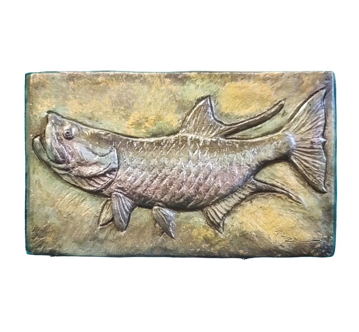 Handcrafted Tarpon Fish chocolate bar made in Bozeman, Montana