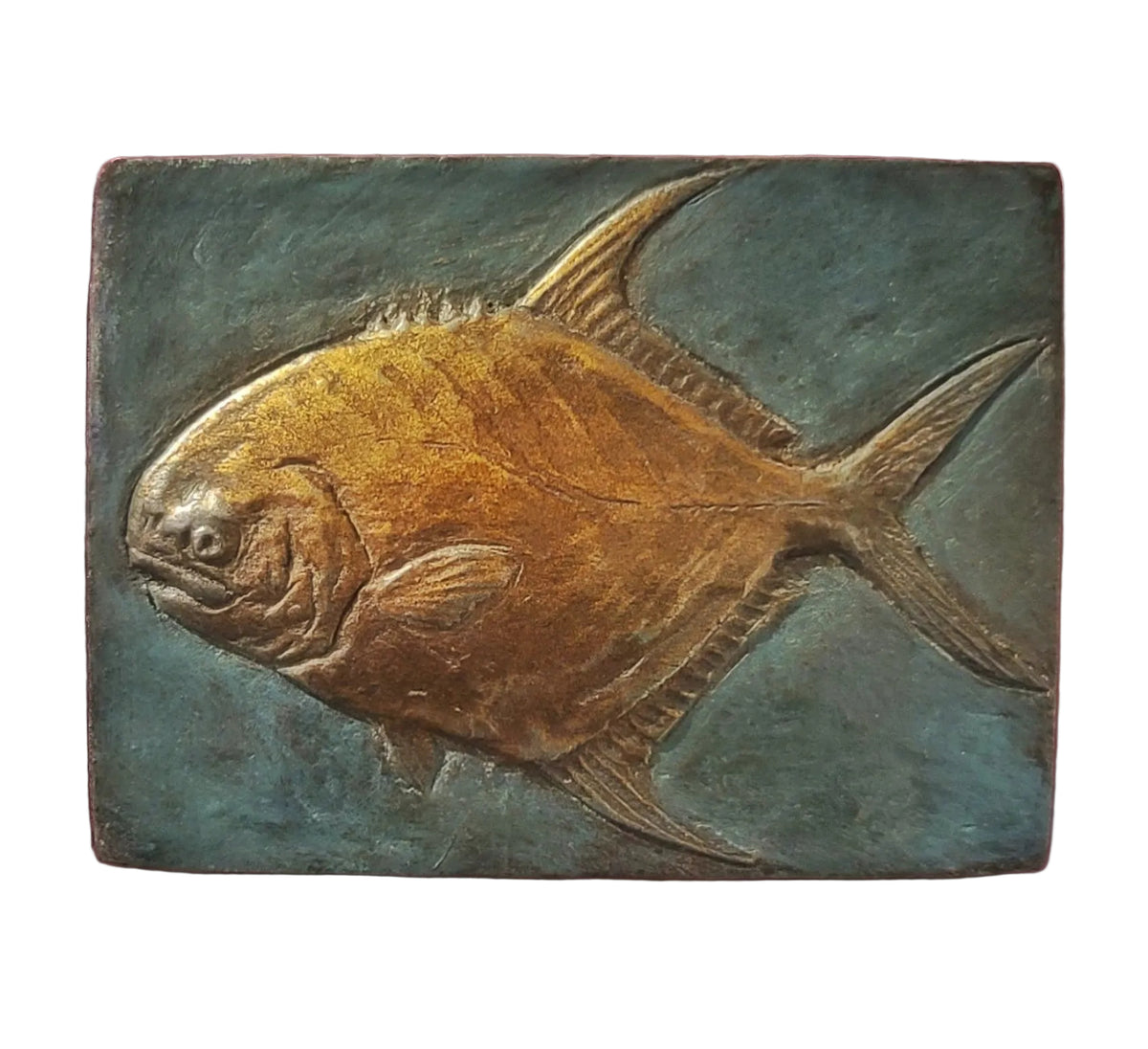 Handcrafted Permit fish chocolate bar made in Bozeman, Montana