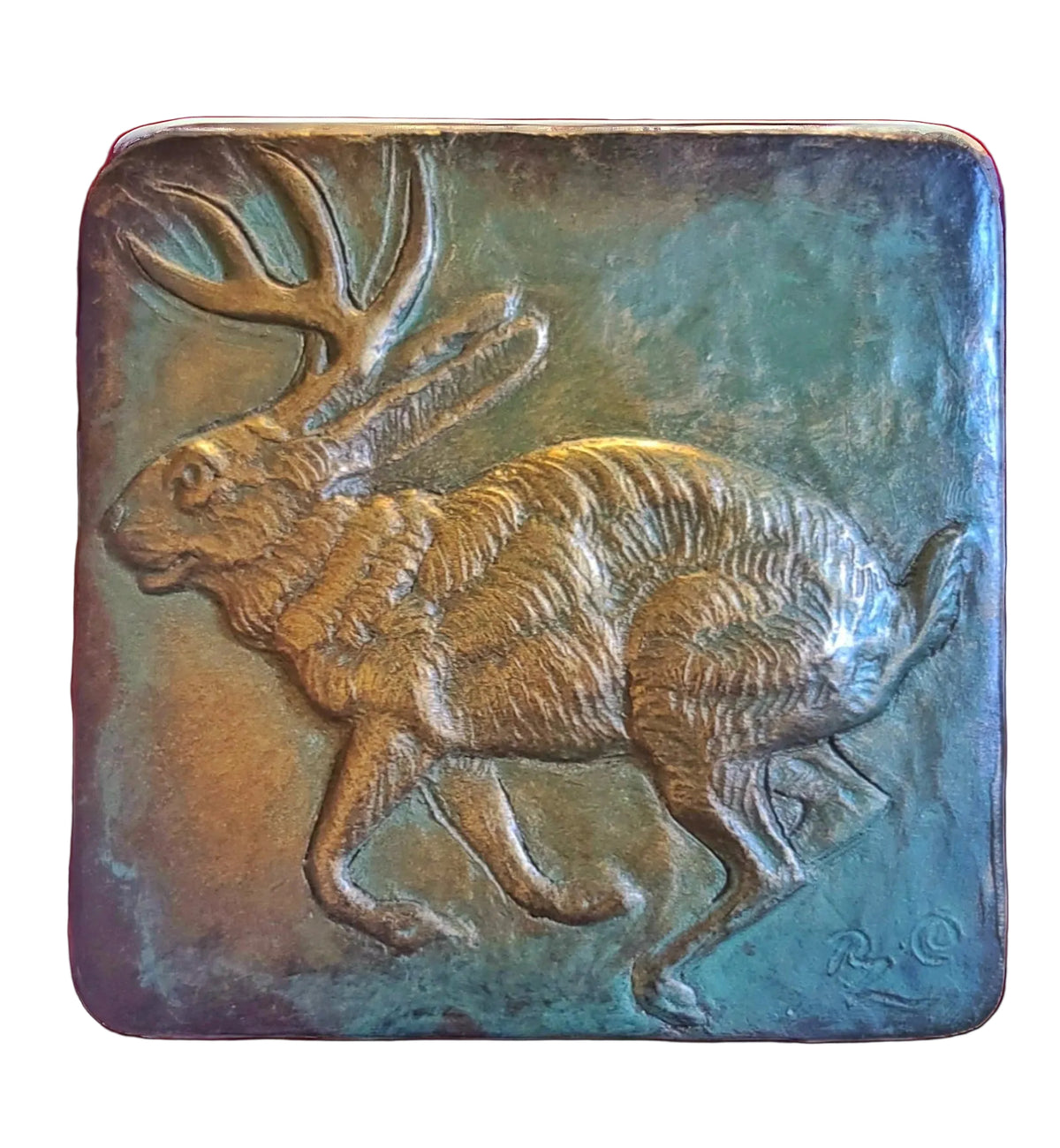 Handcrafted Jackalope cryptid chocolate bar made in Bozeman, Montana