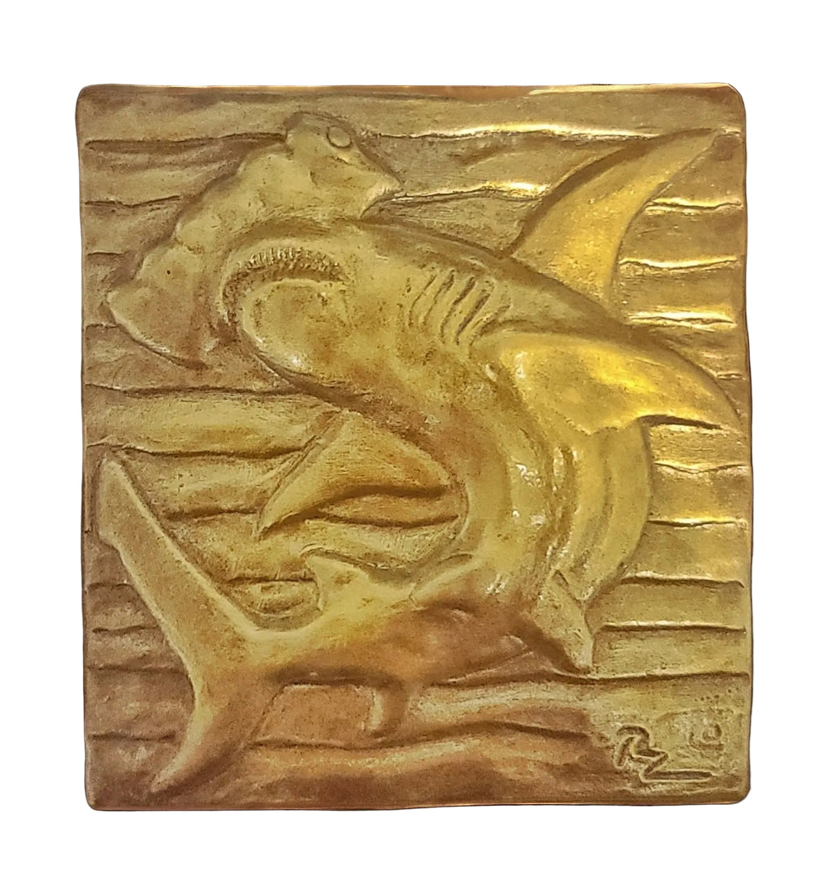 Handcrafted Hammerhead Shark chocolate bar made in Bozeman, Montana