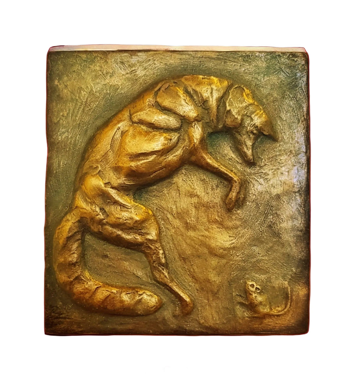 Handcrafted fox and mouse chocolate bar made in Bozeman, Montana