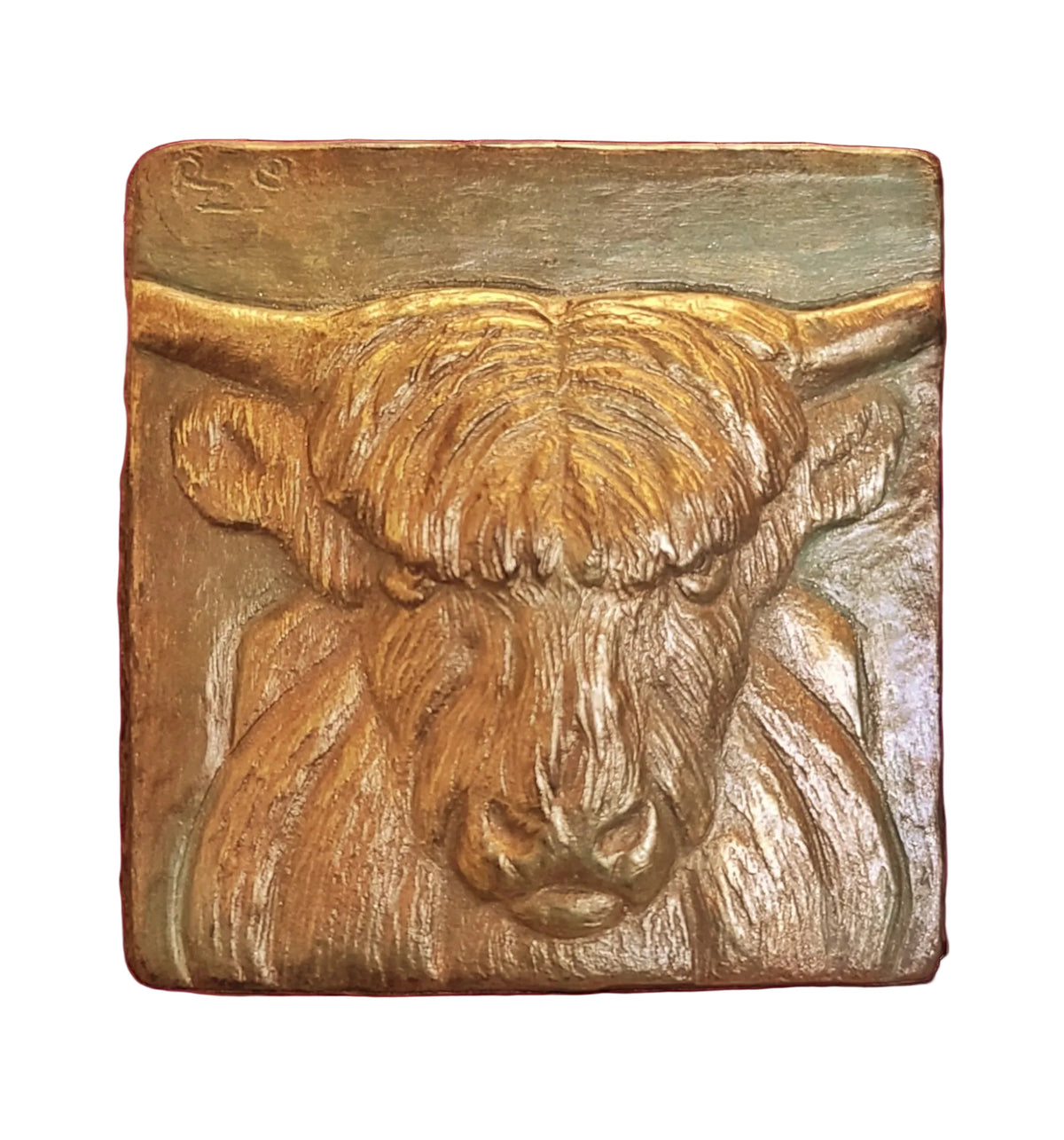 Handcrafted Highland cow chocolate bar made in Bozeman, Montana