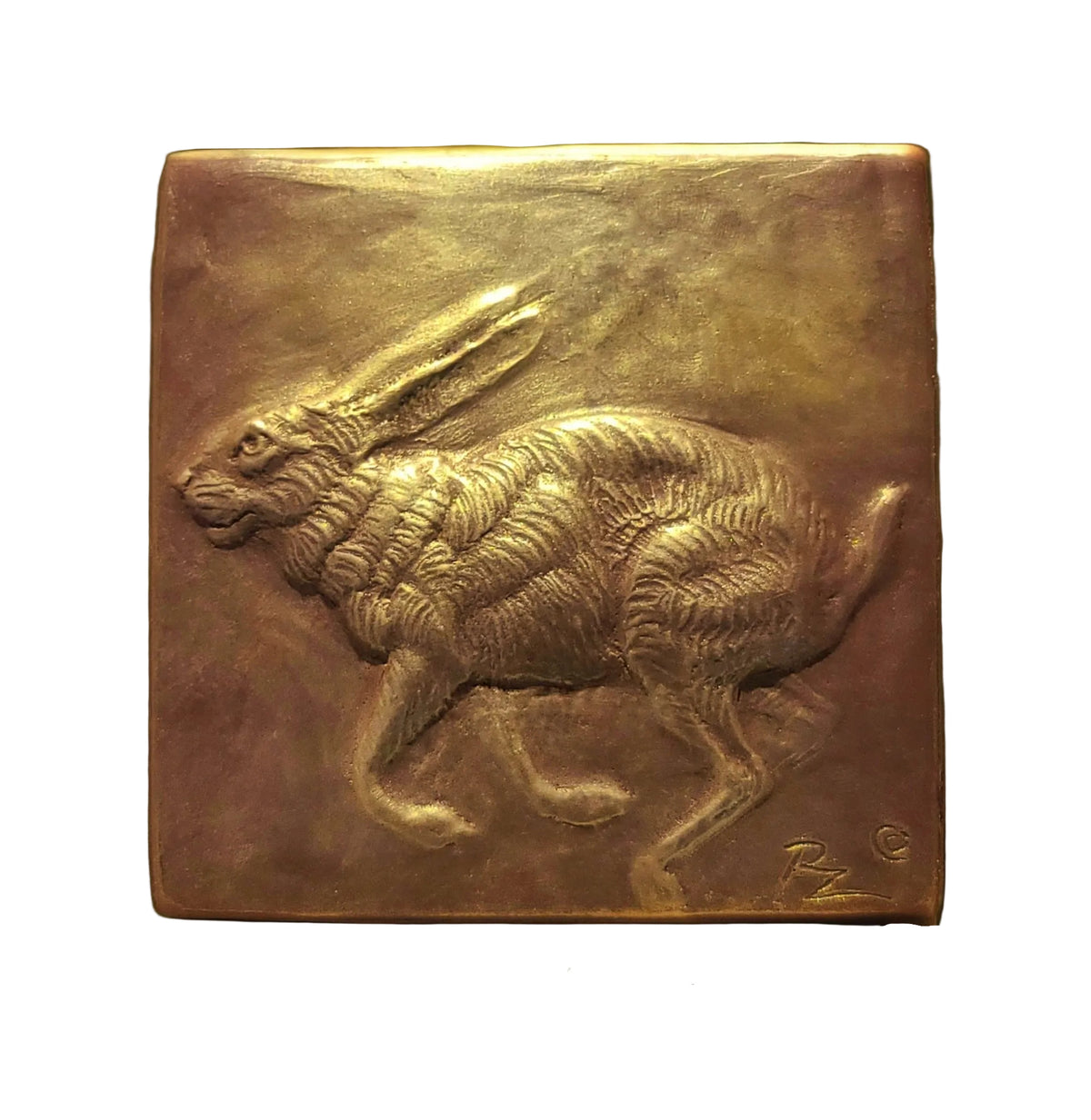 Handcrafted jackrabbit chocolate bar made in Bozeman, Montana