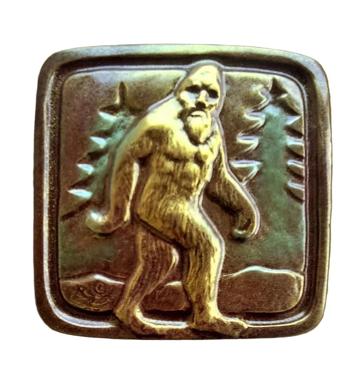 Handcrafted Bigfoot chocolate bar made in Bozeman, Montana