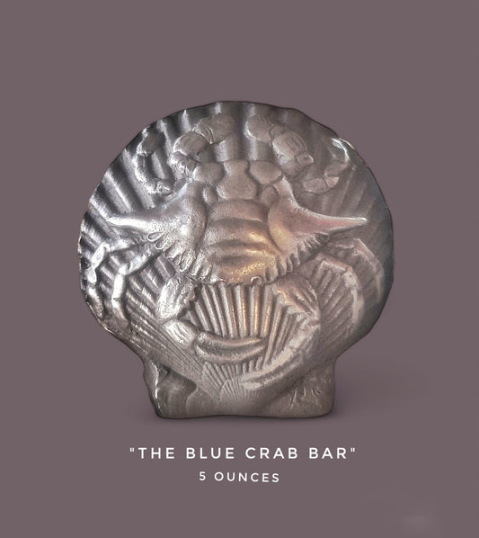 Handcrafted Blue Crab and Scallop chocolate bar made in Bozeman, Montana