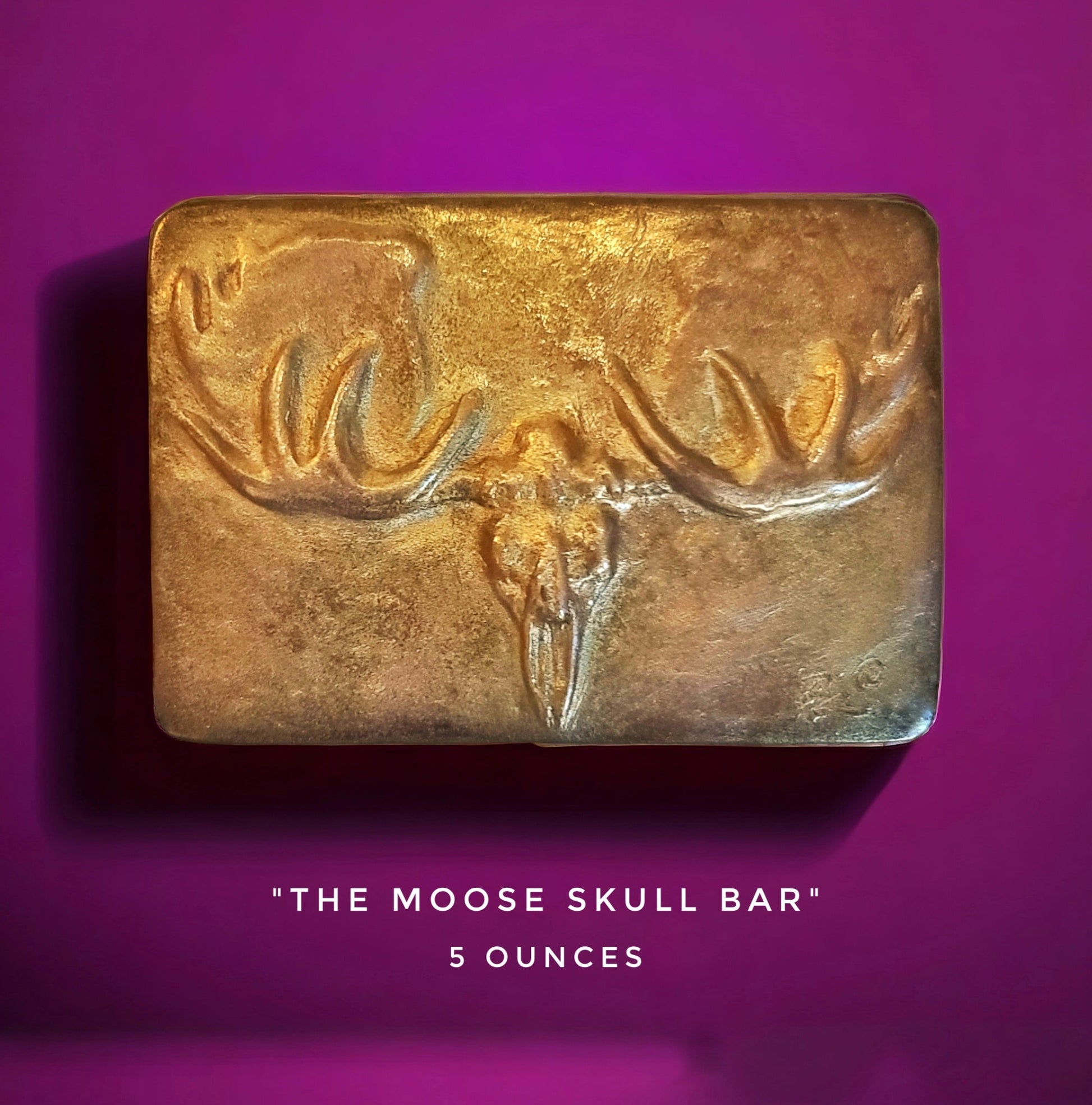 Handcrafted Moose Skull chocolate bar made in Bozeman, Montana
