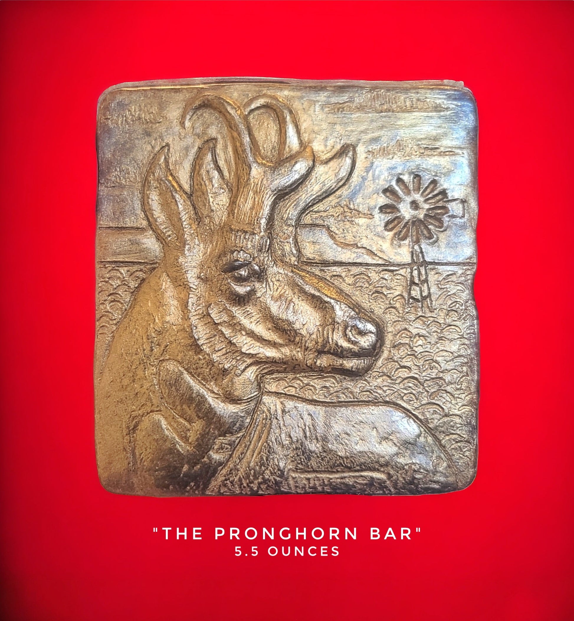 Handcrafted Pronghorn chocolate bar made in Bozeman, Montana