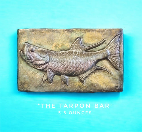 Handcrafted Tarpon Fish chocolate bar made in Bozeman, Montana
