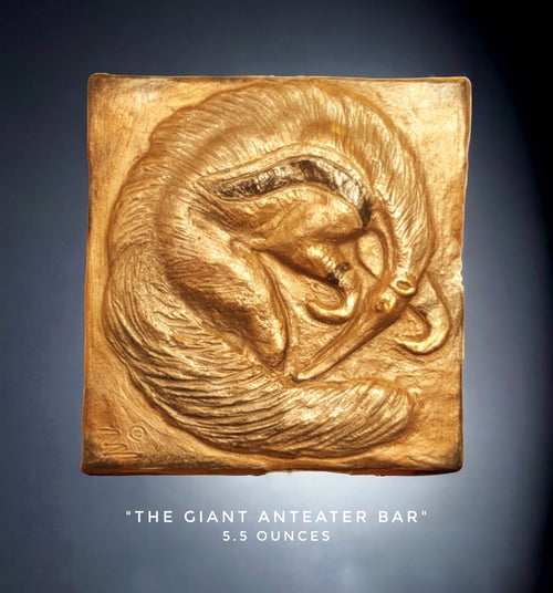 Handcrafted Giant Anteater chocolate bar made in Bozeman, Montana
