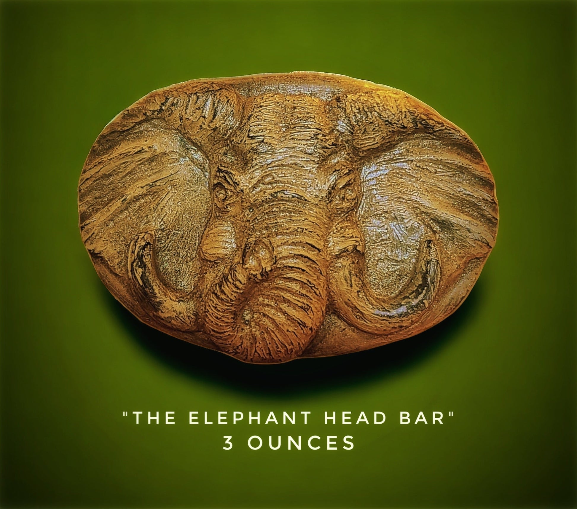 Handcrafted elephant chocolate bar made in Bozeman, Montana

