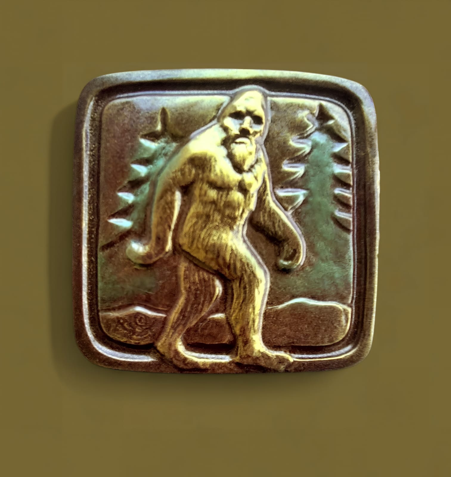 Handcrafted Bigfoot chocolate bar made in Bozeman, Montana
