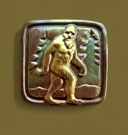 Handcrafted Bigfoot chocolate bar made in Bozeman, Montana
